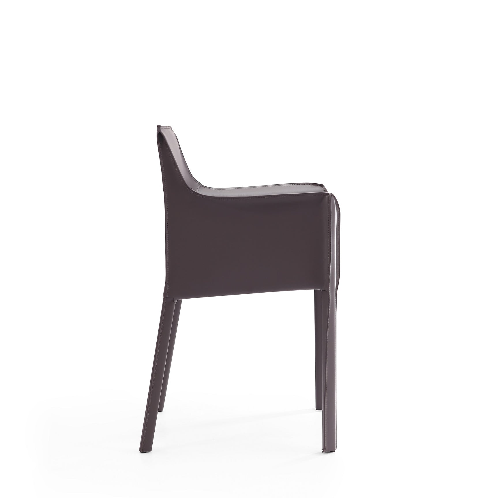 Vogue Arm Chair in Grey (set of 2) - Ornate Home