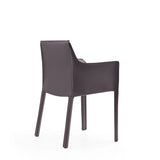 Vogue Arm Chair in Grey (set of 2) - Ornate Home