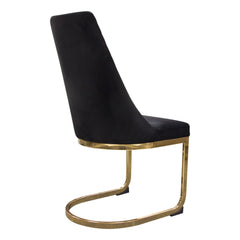 Vogue Black Dining Chairs (Set of 2) - Ornate Home