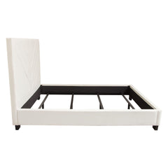 Vogue Cream Eastern King Bed - Ornate Home