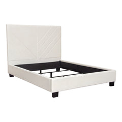 Vogue Cream Queen Bed - Ornate Home