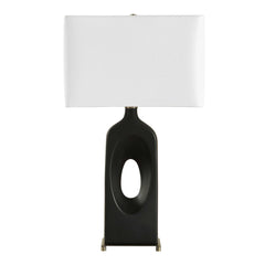 Void Matte Black Table Lamp - Ornate Home
