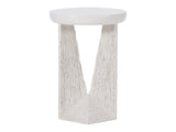 Voile Stonecast Outdoor Accent Table - Ornate Home
