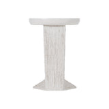 Voile Stonecast Outdoor Accent Table - Ornate Home