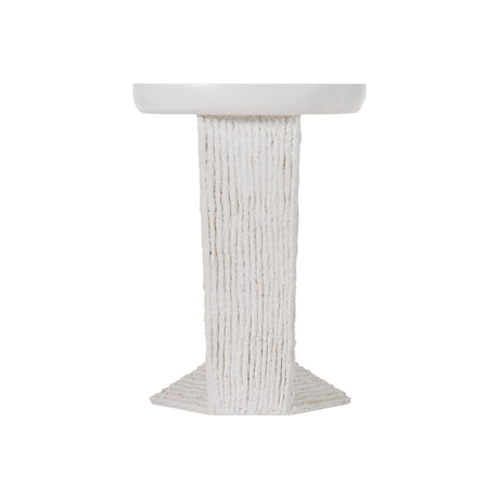 Voile Stonecast Outdoor Accent Table - Ornate Home