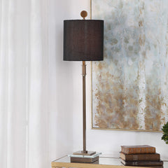 Volante Antique Brass Table Lamp - Ornate Home