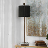 Volante Antique Brass Table Lamp - Ornate Home