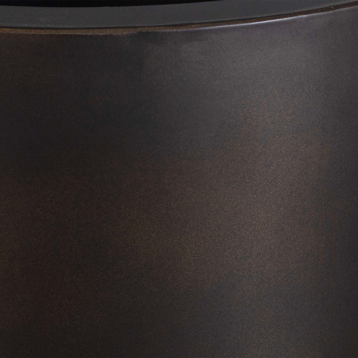 Volcan Matte Bronze Outdoor Planters (Set of 2) - Ornate Home