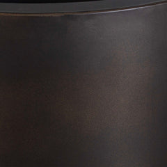 Volcan Matte Bronze Outdoor Planters (Set of 2) - Ornate Home