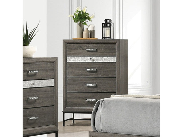 Voleta Gray Chest - Ornate Home