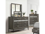 Voleta Gray Dresser - Ornate Home