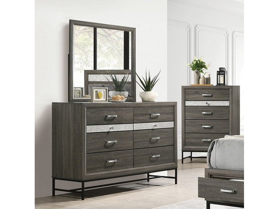 Voleta Gray Dresser - Ornate Home
