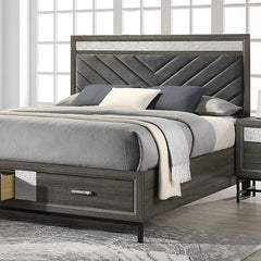 Voleta Gray E.King Bed - Ornate Home