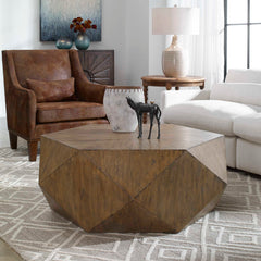 Volker Woodtone Honey Coffee Table - Ornate Home