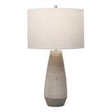 Volterra Taupe-Gray Table Lamp - Ornate Home