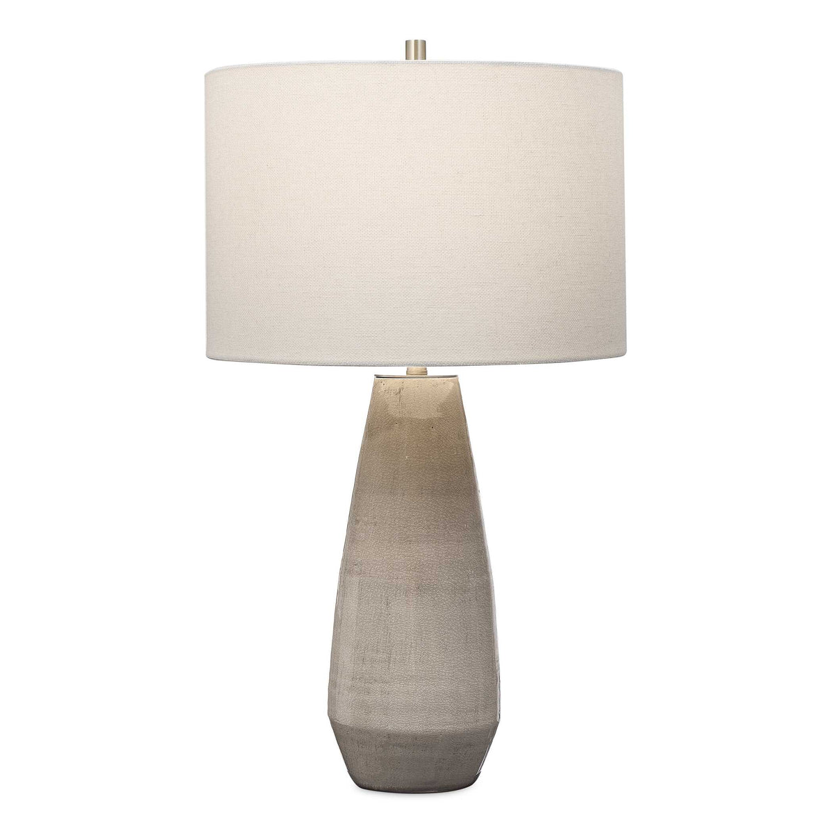 Volterra Taupe-Gray Table Lamp - Ornate Home
