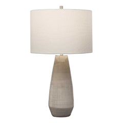 Volterra Taupe-Gray Table Lamp - Ornate Home
