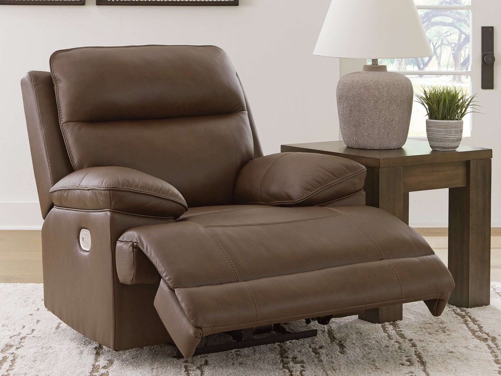 VonRyan Tobacco Power Recliner (Online Special Price) - Ornate Home