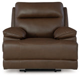 VonRyan Tobacco Power Reclining Sofa & Loveseat & Recliner (Online Special Price) - Ornate Home