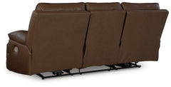 VonRyan Tobacco Power Reclining Sofa & Loveseat & Recliner - Ornate Home