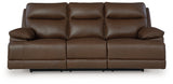 VonRyan Tobacco Power Reclining Sofa (Online Special Price) - Ornate Home
