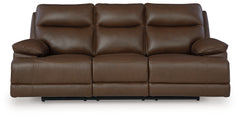 VonRyan Tobacco Power Reclining Sofa and Loveseat - Ornate Home