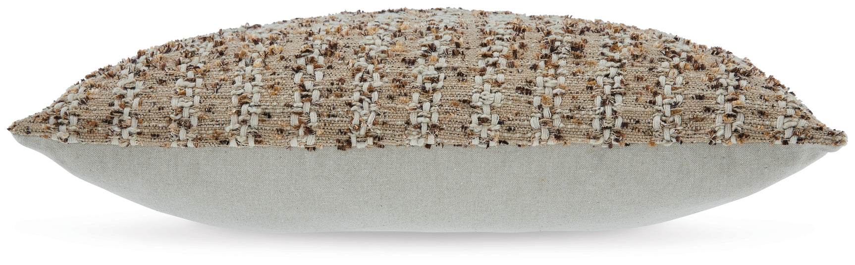 Vorlane Tan/Brown/White Pillow - Ornate Home