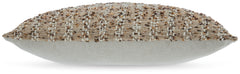Vorlane Tan/Brown/White Pillow - Ornate Home