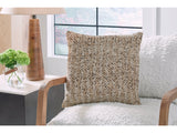 Vorlane Tan/Brown/White Pillow (Set of 4) (Online Special Price) - Ornate Home