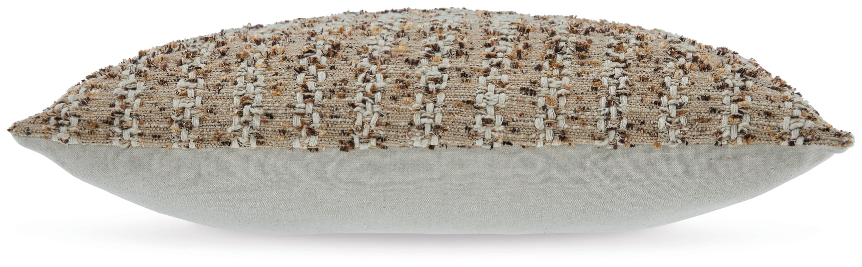 Vorlane Tan/Brown/White Pillow (Set of 4) (Online Special Price) - Ornate Home