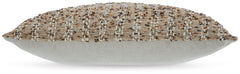 Vorlane Tan/Brown/White Pillow (Set of 4) - Ornate Home