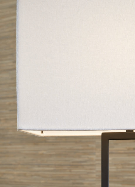 Voslen Black/Brown Table Lamp (Set of 2) - Ornate Home