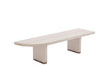 Voyance Cream End Table - Ornate Home