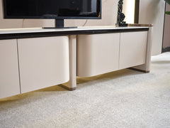 Voyance Cream/White Tv Stand - Ornate Home