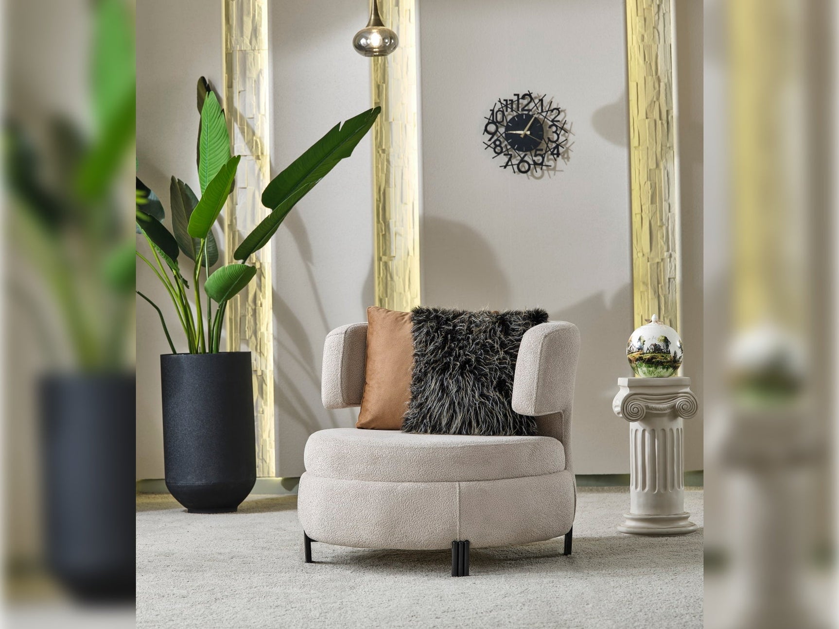 Voyance Beige Chair