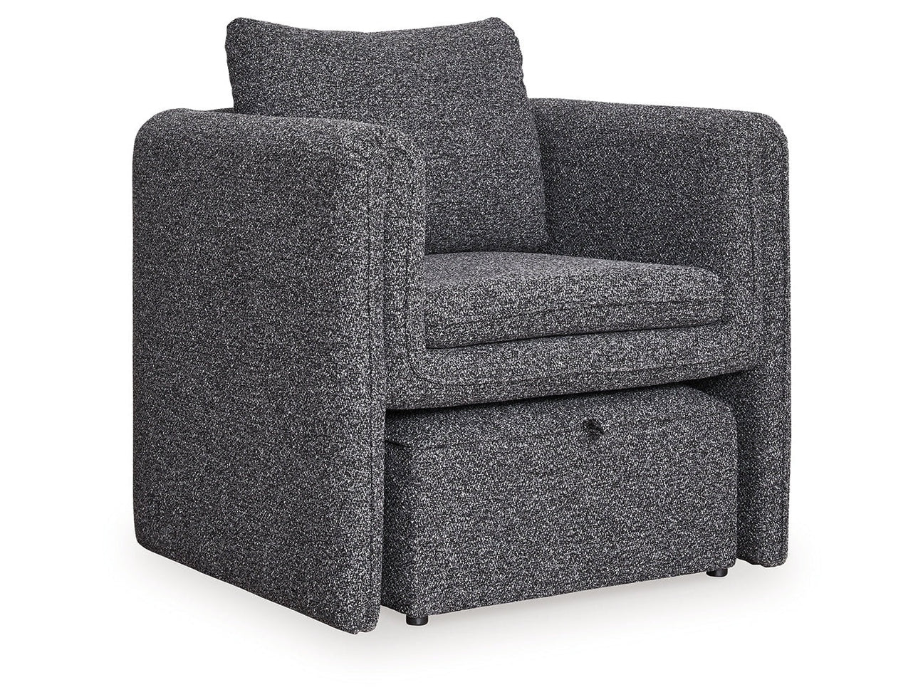 Vreni Charcoal/Black Accent Chair (Online Special Price) - Ornate Home