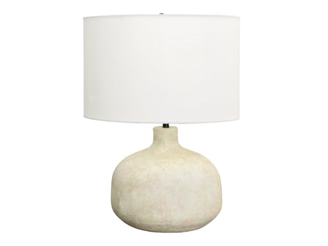 Vyola Ivory/White Table Lamp - Ornate Home