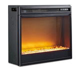 W100-02 / Electric Infrared Fireplace Insert 22" Black (Online Special Price) - Ornate Home