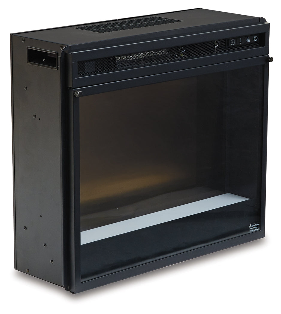 W100-02 / Electric Infrared Fireplace Insert 22" Black (Online Special Price) - Ornate Home