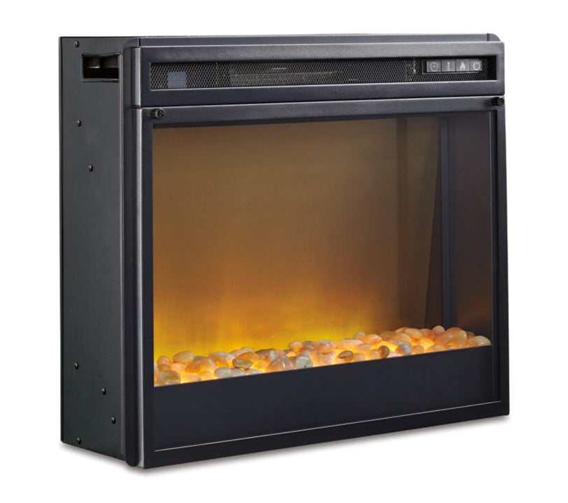 W100-02 / Electric Infrared Fireplace Insert 22" Black - Ornate Home