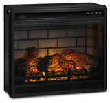 W100-101 / Electric Infrared Fireplace Insert 24" Black (Online Special Price) - Ornate Home