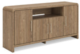 Dovander Brown Extra Large TV Stand (Online Special Price)