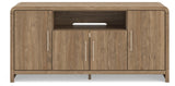 Dovander Brown Extra Large TV Stand (Online Special Price)