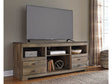 Trinell Brown 63" TV Stand - Ornate Home