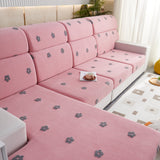Polar Fleece Sofa Cushion Covers for Sofa 1/2/3/4 Seater, Best Seat Covers for Dogs, Pet Couch Protector