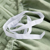 L Shape Sectional Sofa Cover Soft Stretch Furniture Protector Couch Slipcover with 1pcs Free Pillowcases