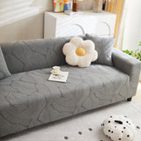 Jacquard Leaf Stretch Sofa Protector Cover Soft Washable Spandex Couch Slipcover