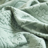 Embossed Geometric Elastic Sofa Cover Boho Stylish Decorative Furniture Covers
