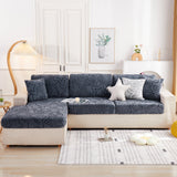 Starry Sky Jacquard Fleece Stretchable Non-Slip Cushion Covers Furniture Covers for L-Shaped Couch