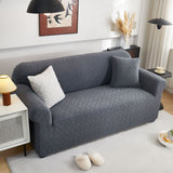 3D Jacquard Couch Slipcover, Washable Non Slip Soft Couch Sofa Cover for Kids, Pets